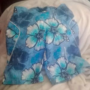 Zero exposure young man's 10/12 swim beach shorts